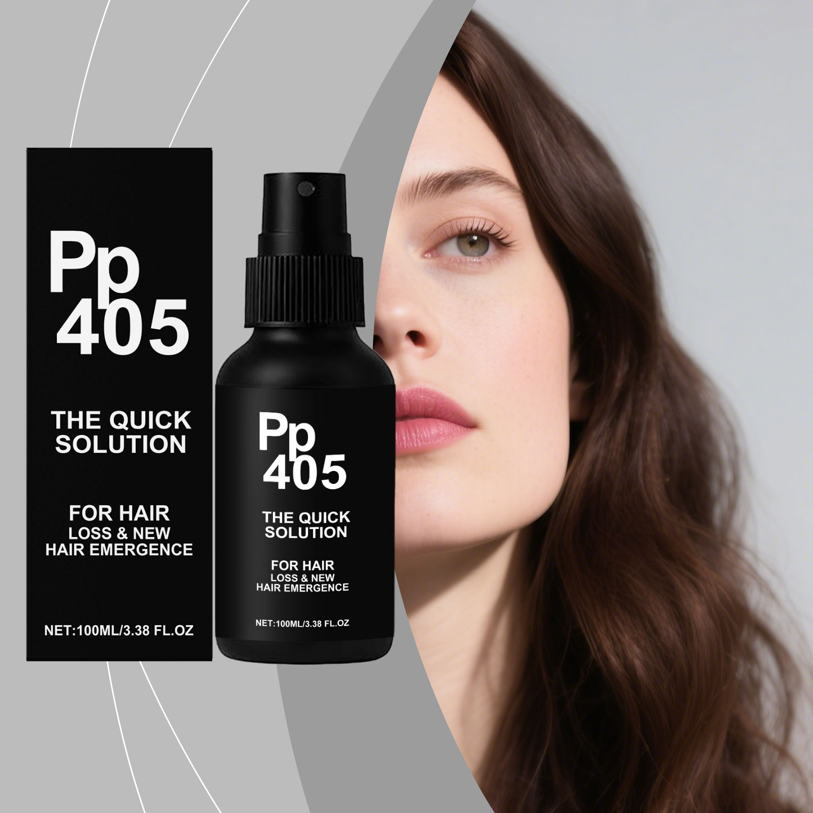Hair Care Liquid Mild Formula Protect Hair Strands Fluffy Natural Daily Hair Soft Care Lotion Gentle Nourish Smooth Texture