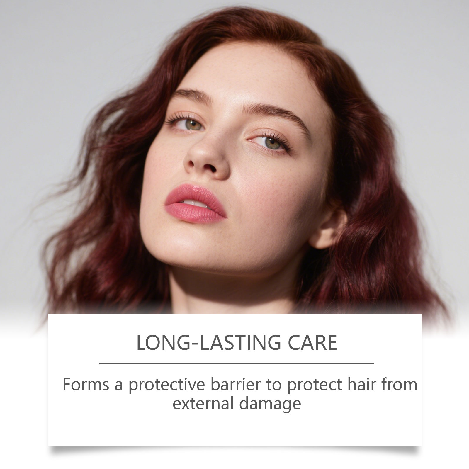 Hair Care Liquid Mild Formula Protect Hair Strands Fluffy Natural Daily Hair Soft Care Lotion Gentle Nourish Smooth Texture