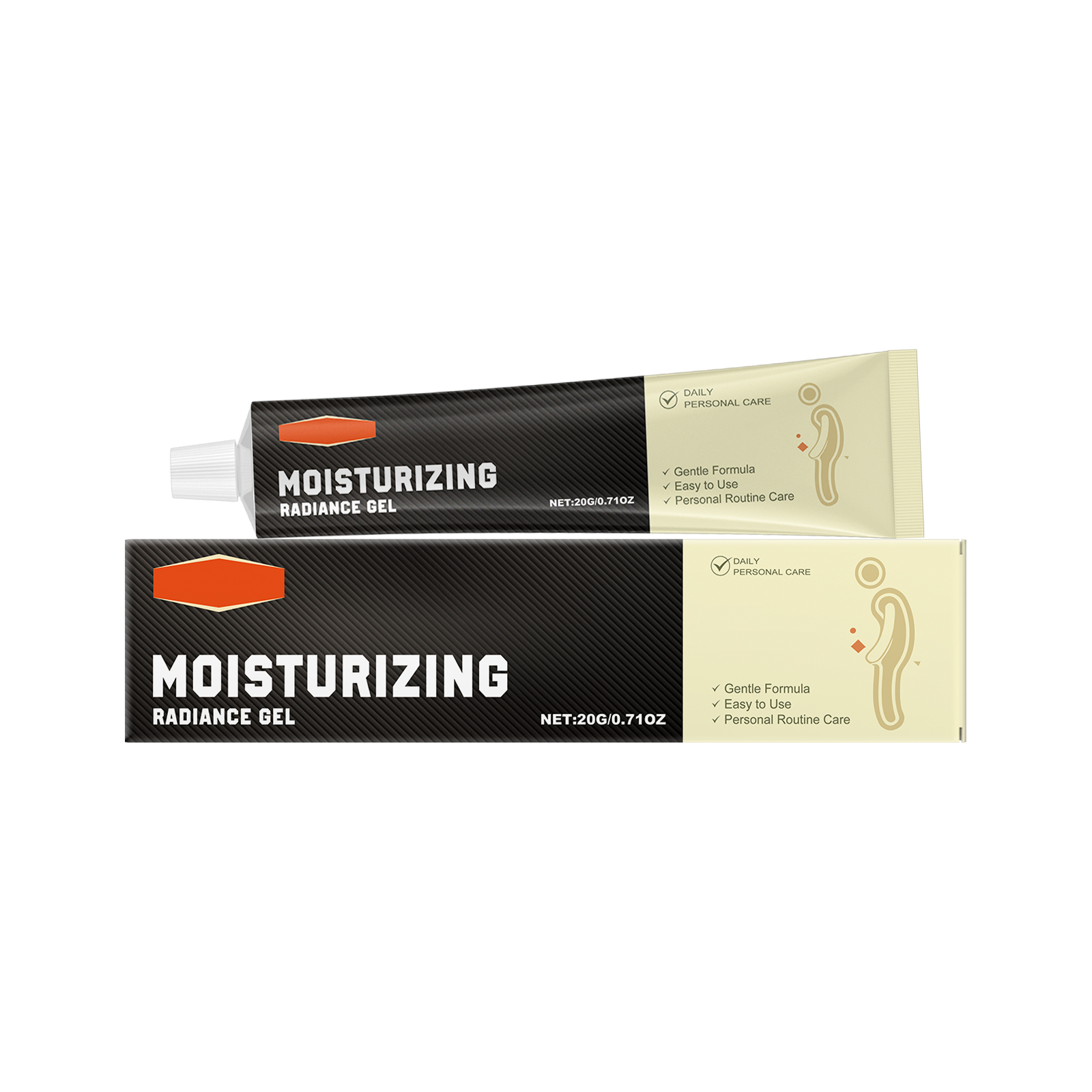 Male Skin Care Gel Mild Soft Fresh Hydrating Moisturizing Body Massage Daily Gentle Treatment
