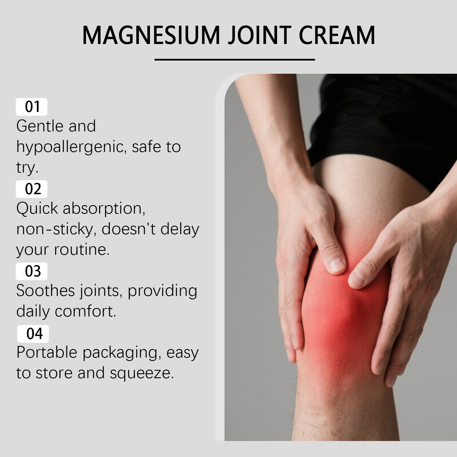 Lavender Joint Care Cream Mild Moisturizing Fragrant For Knee Wrist Daily Skin Smear Maintenance