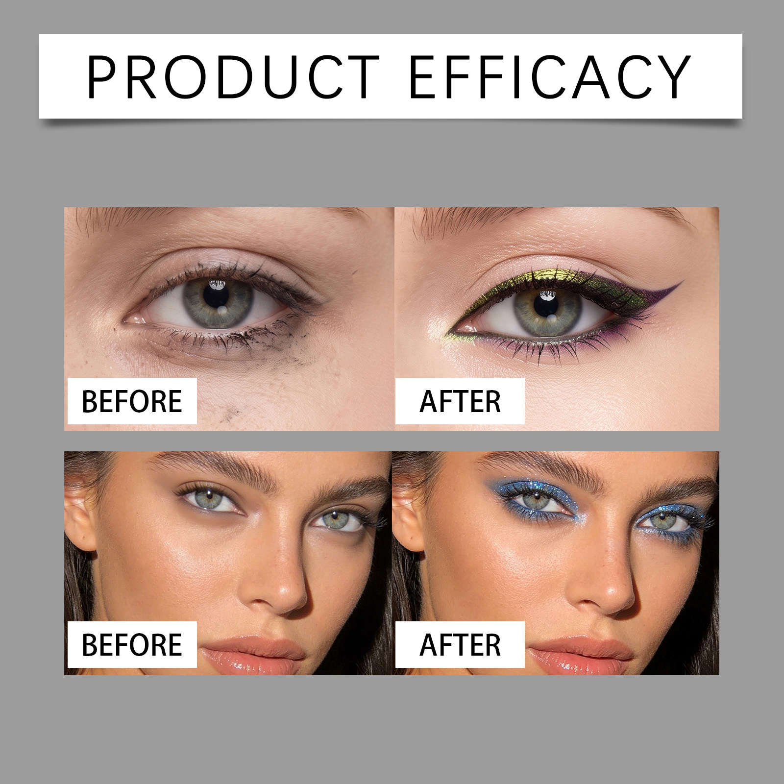 (01) Halloween Color Shifting Eyeliner Pen Rich Pigment Bright Glam Festival Eye Makeup Decoration