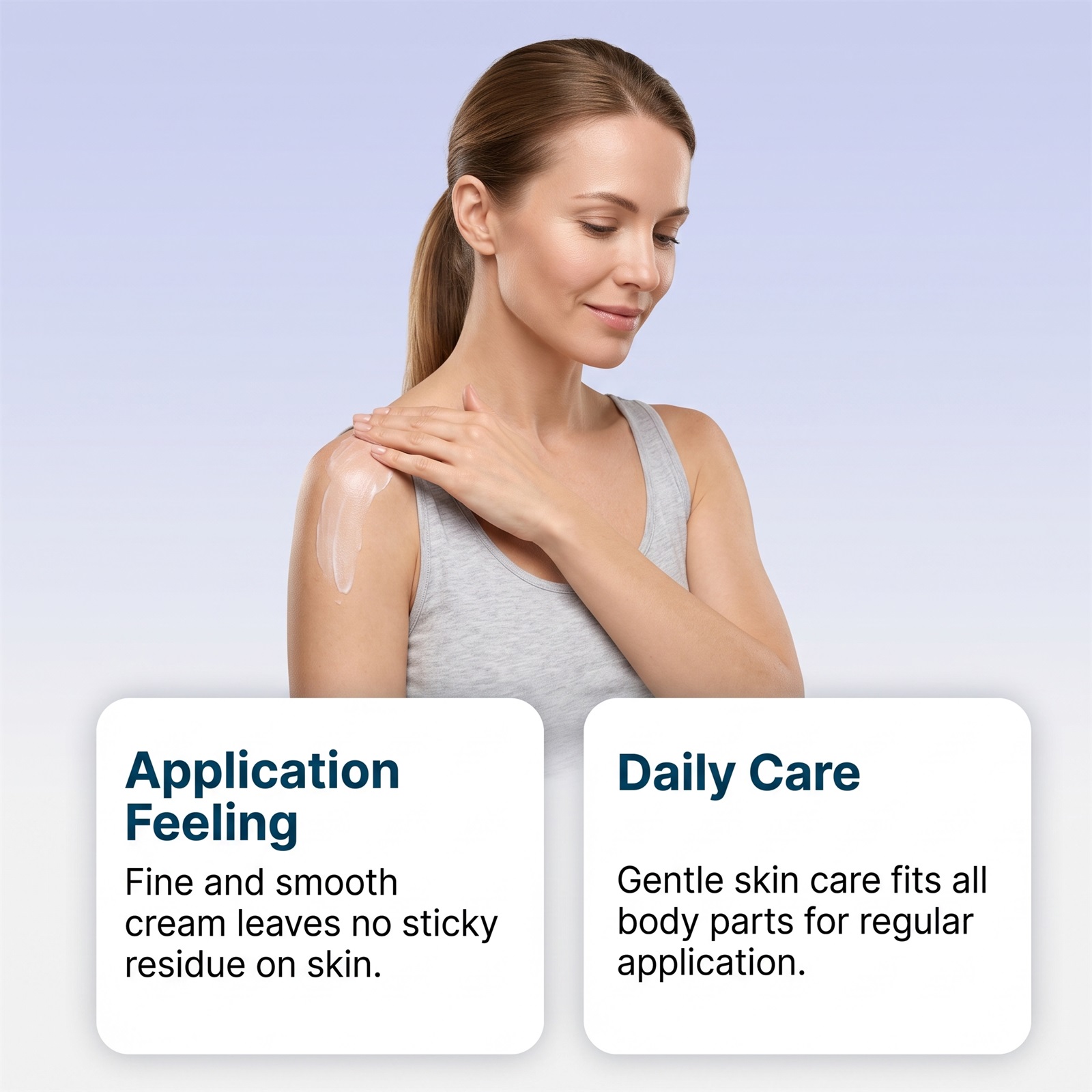 Body Moisturizing Lotion Light Texture Quick Absorb Gentle Skin Hydrating Fresh Non Sticky Whole Body Application