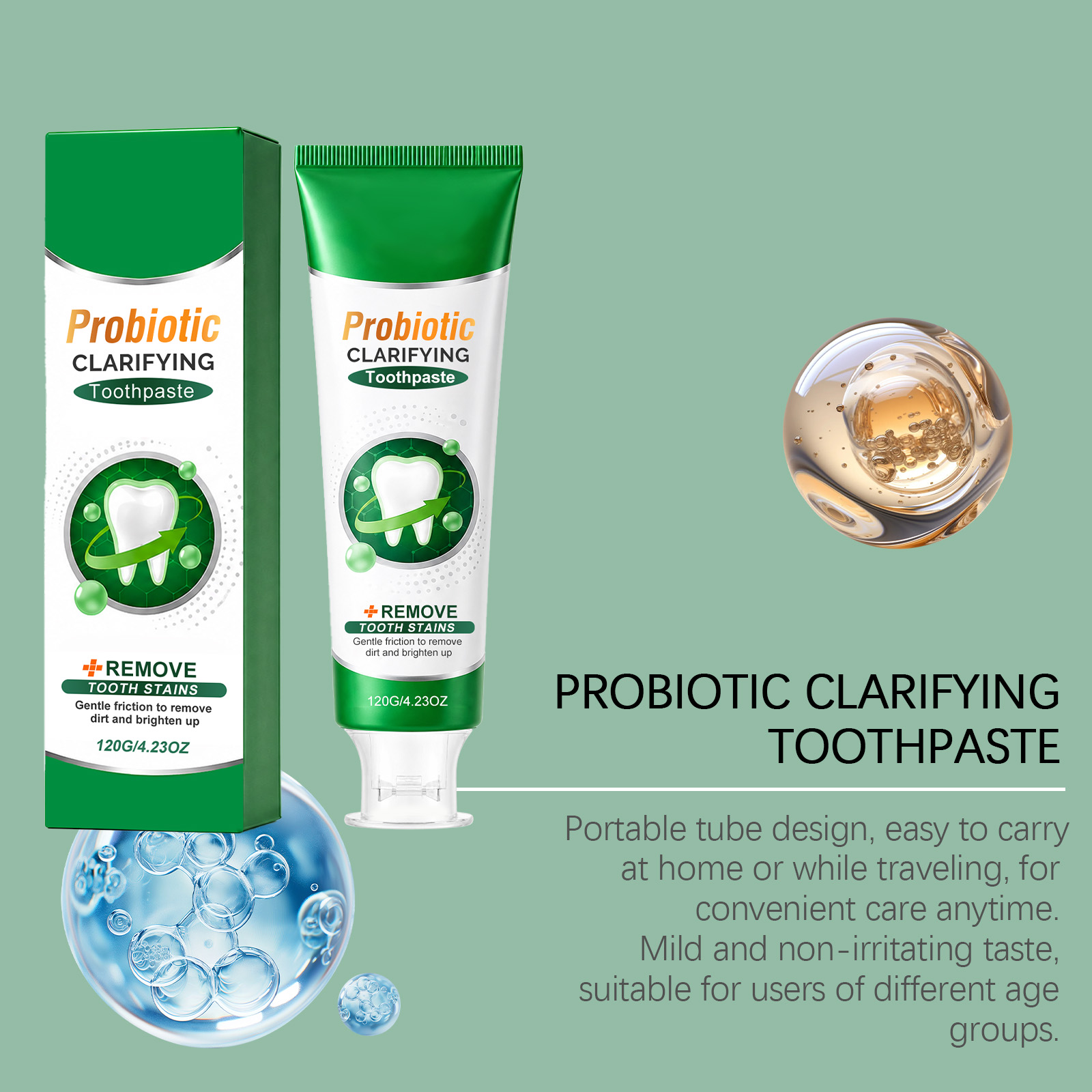 Gum Care Toothpaste Dense Foam Fresh Mild Soft Protect Remove Stains Daily Oral Clean