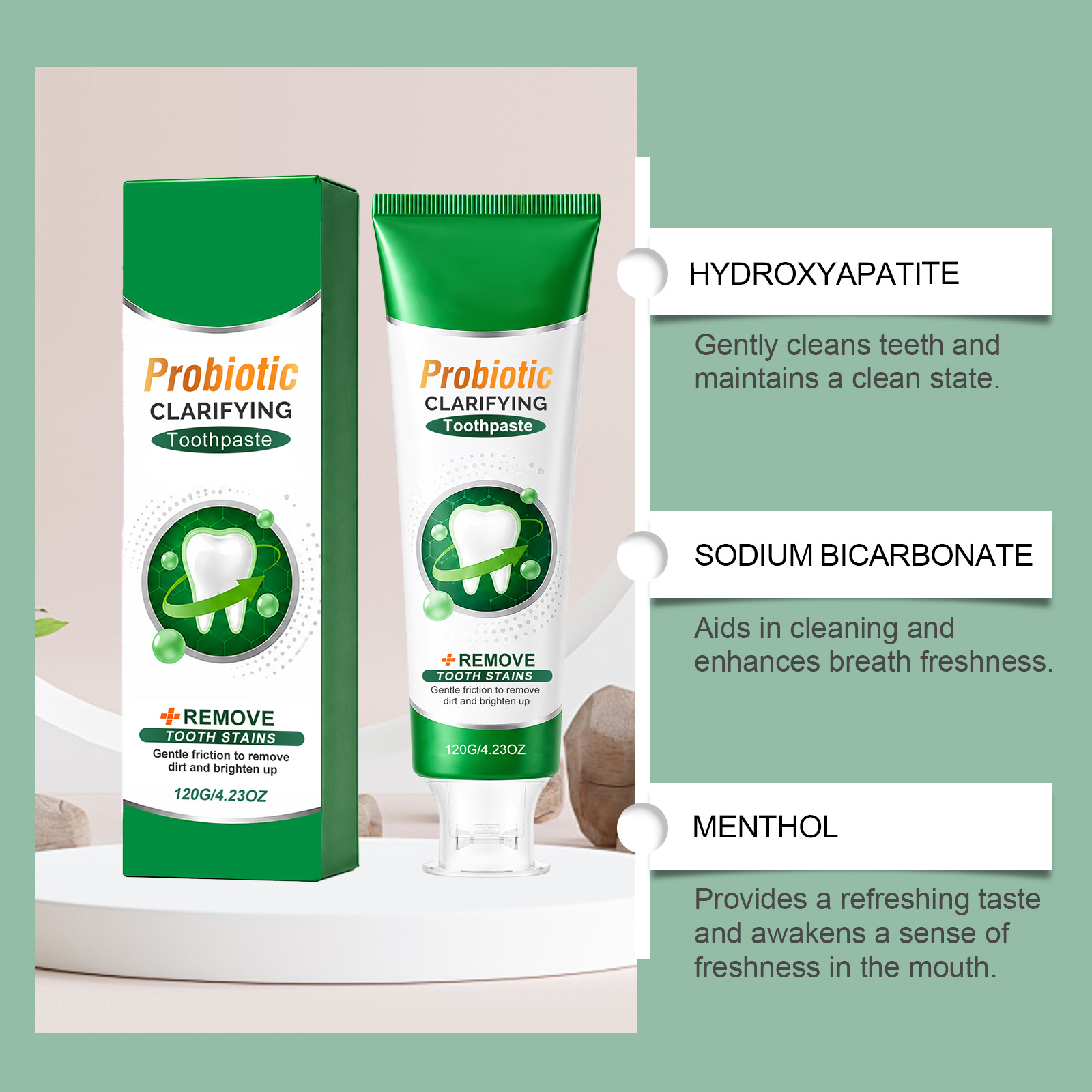 Gum Care Toothpaste Dense Foam Fresh Mild Soft Protect Remove Stains Daily Oral Clean