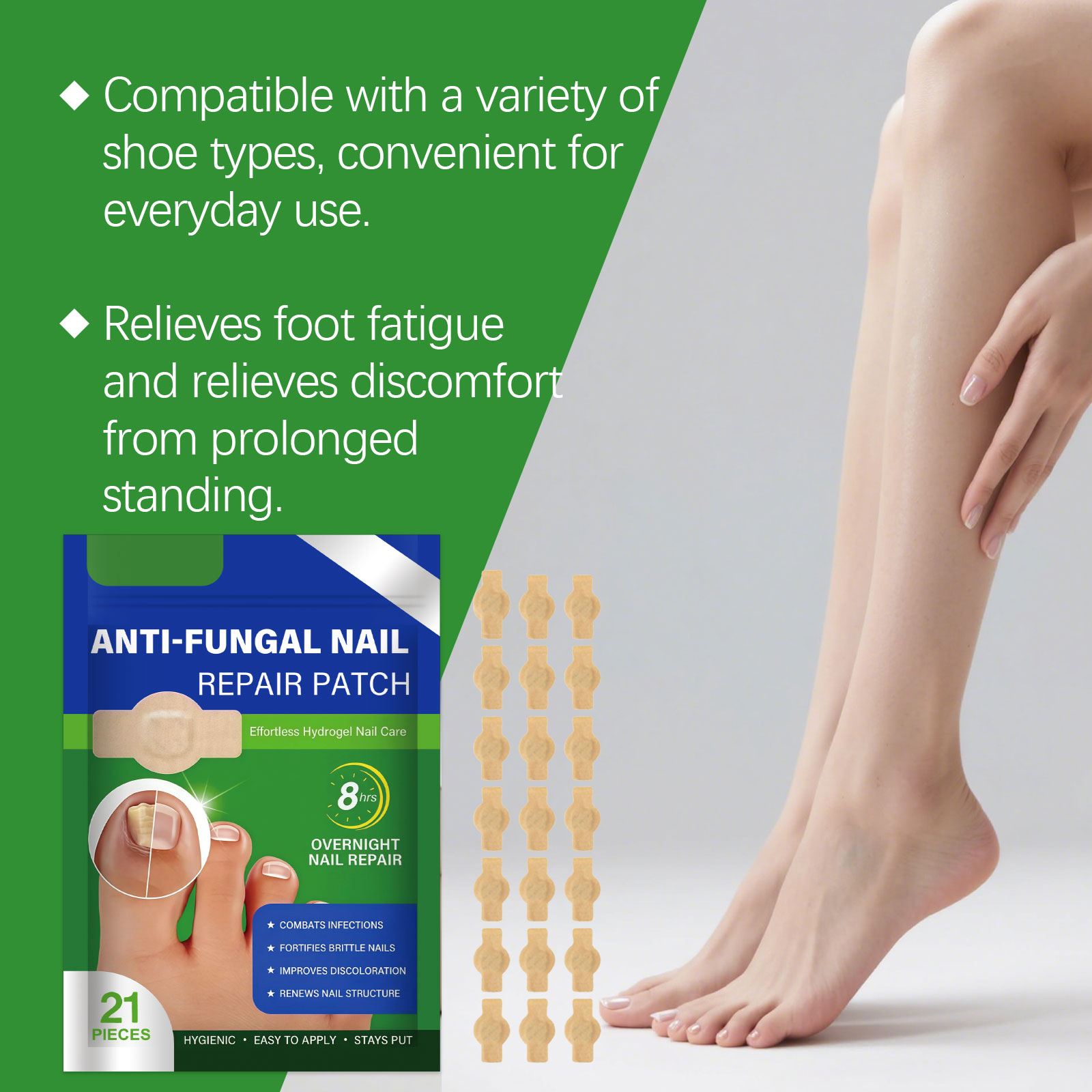 Nail Care Patch Moisturizing Hydrating Close Fingernail Mild Protect Portable Simple Daily Treatment