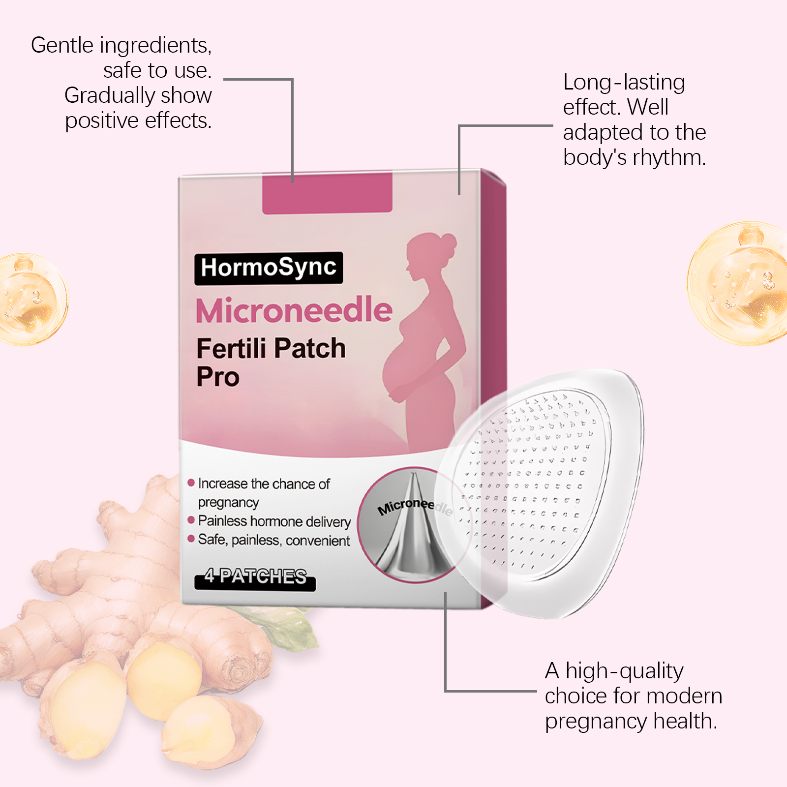 Body Care Patch Mild Nourishing Comfort Portable Female Daily Skin Whole Body Gentle Care Sheet