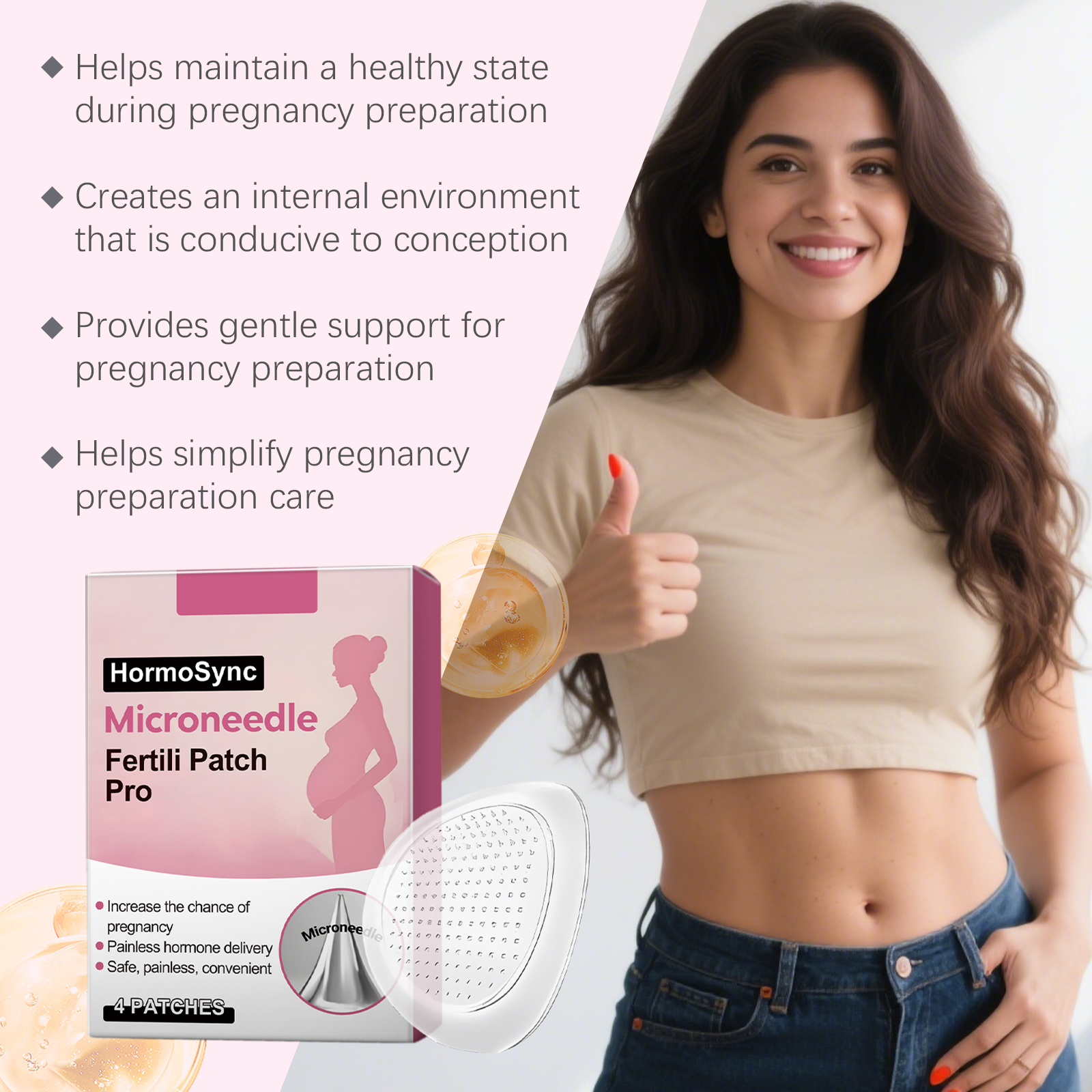 Body Care Patch Mild Nourishing Comfort Portable Female Daily Skin Whole Body Gentle Care Sheet