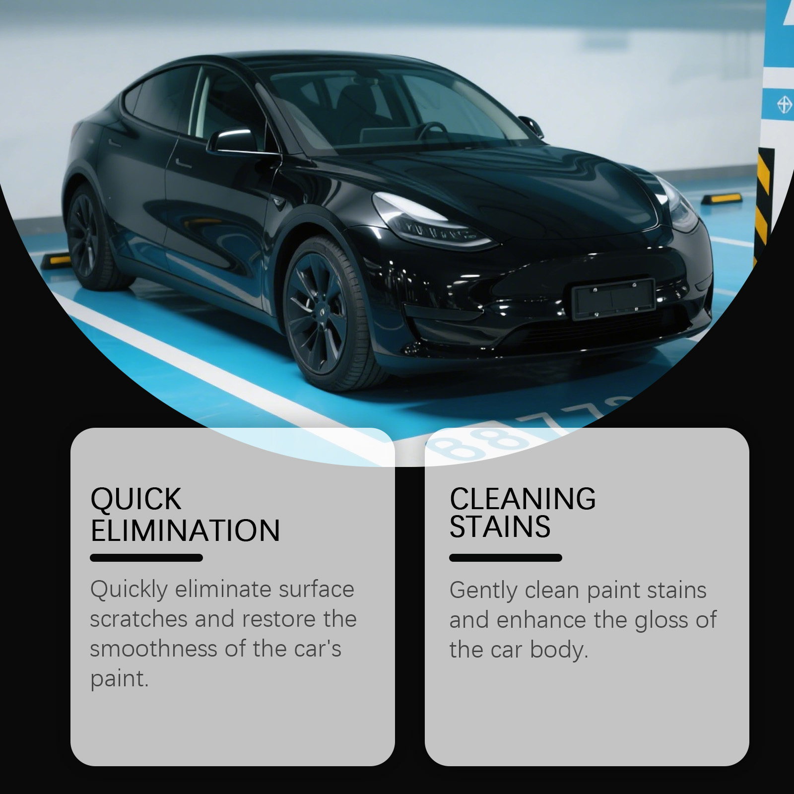 Car Scratch Paste Paint Scuff Rub Maintenance Brighten Gloss Protect Car Surface Portable Paint Repair Care