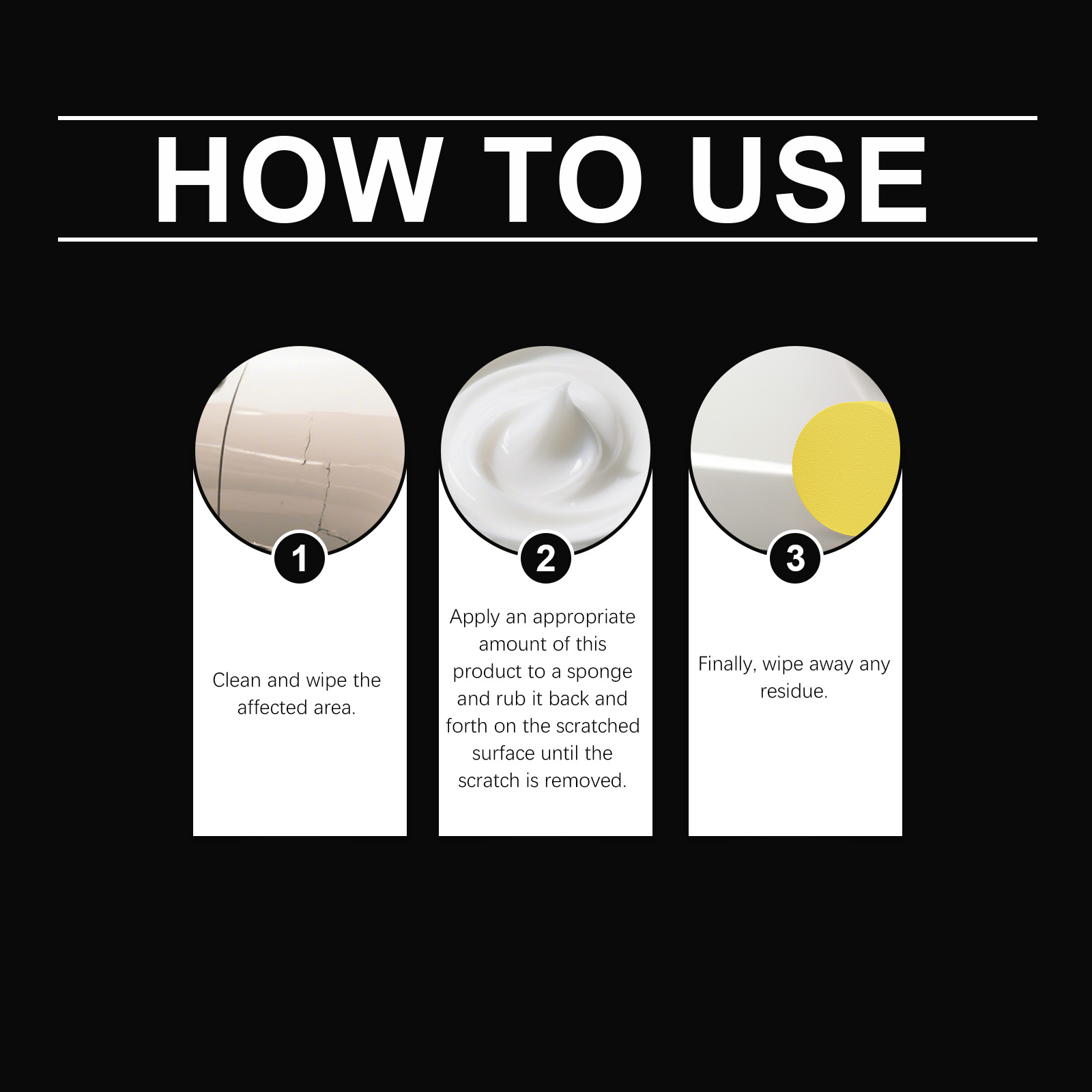 Car Scratch Paste Paint Scuff Rub Maintenance Brighten Gloss Protect Car Surface Portable Paint Repair Care