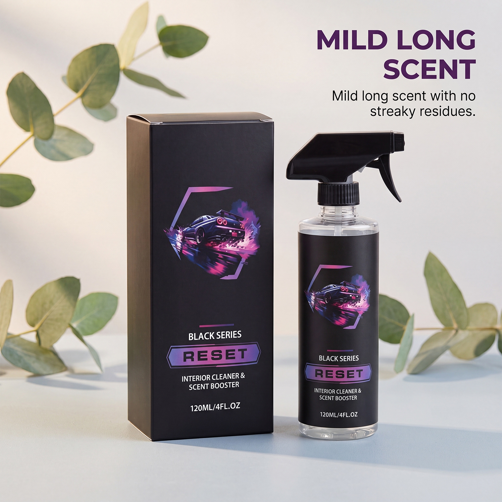 Car Interior Deep Cleaner Gentle Care For Vehicle Inner Surface All Parts