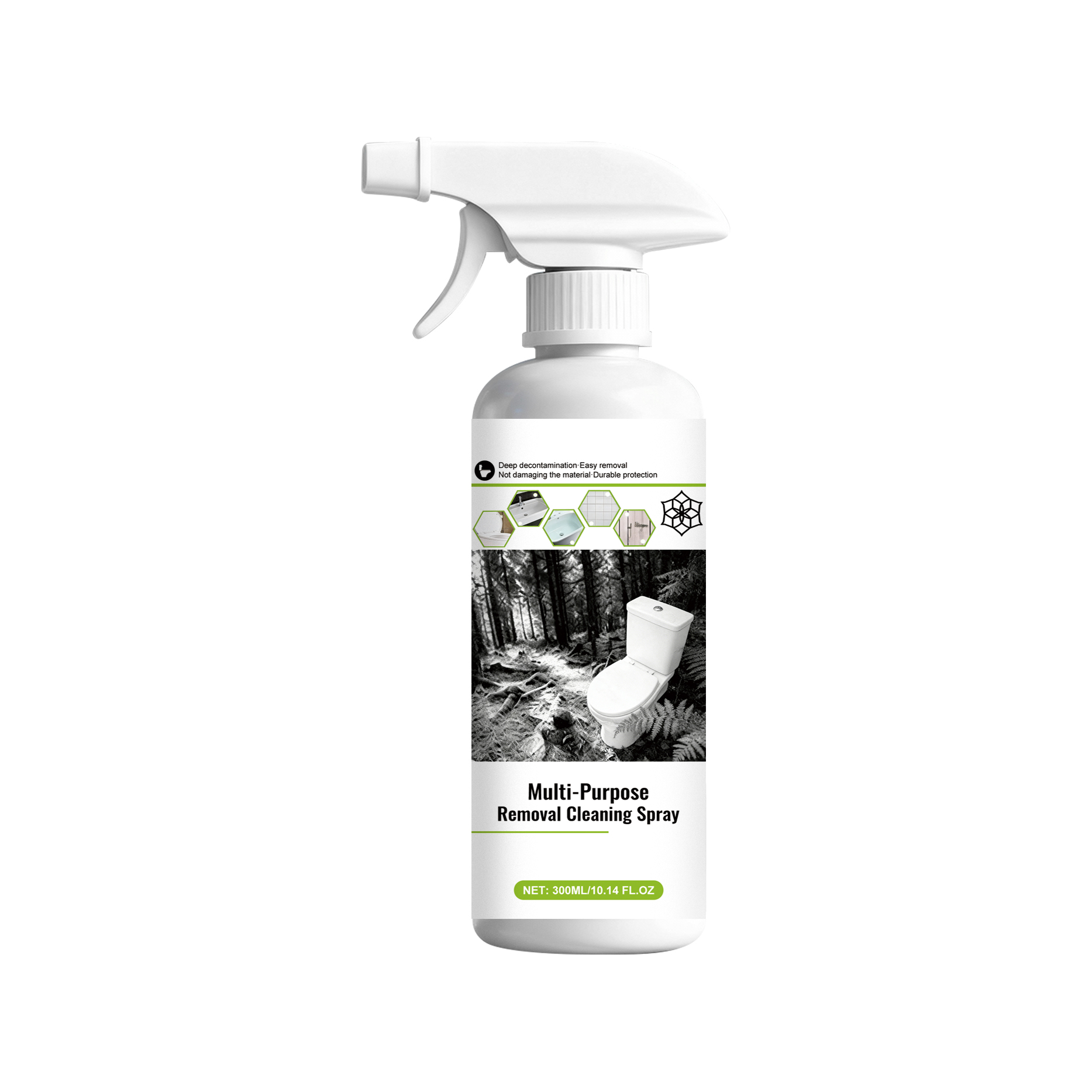 Multipurpose Cleaning Spray Daily Kitchen Water Stain Wall Grease Bathroom Household Cleaner