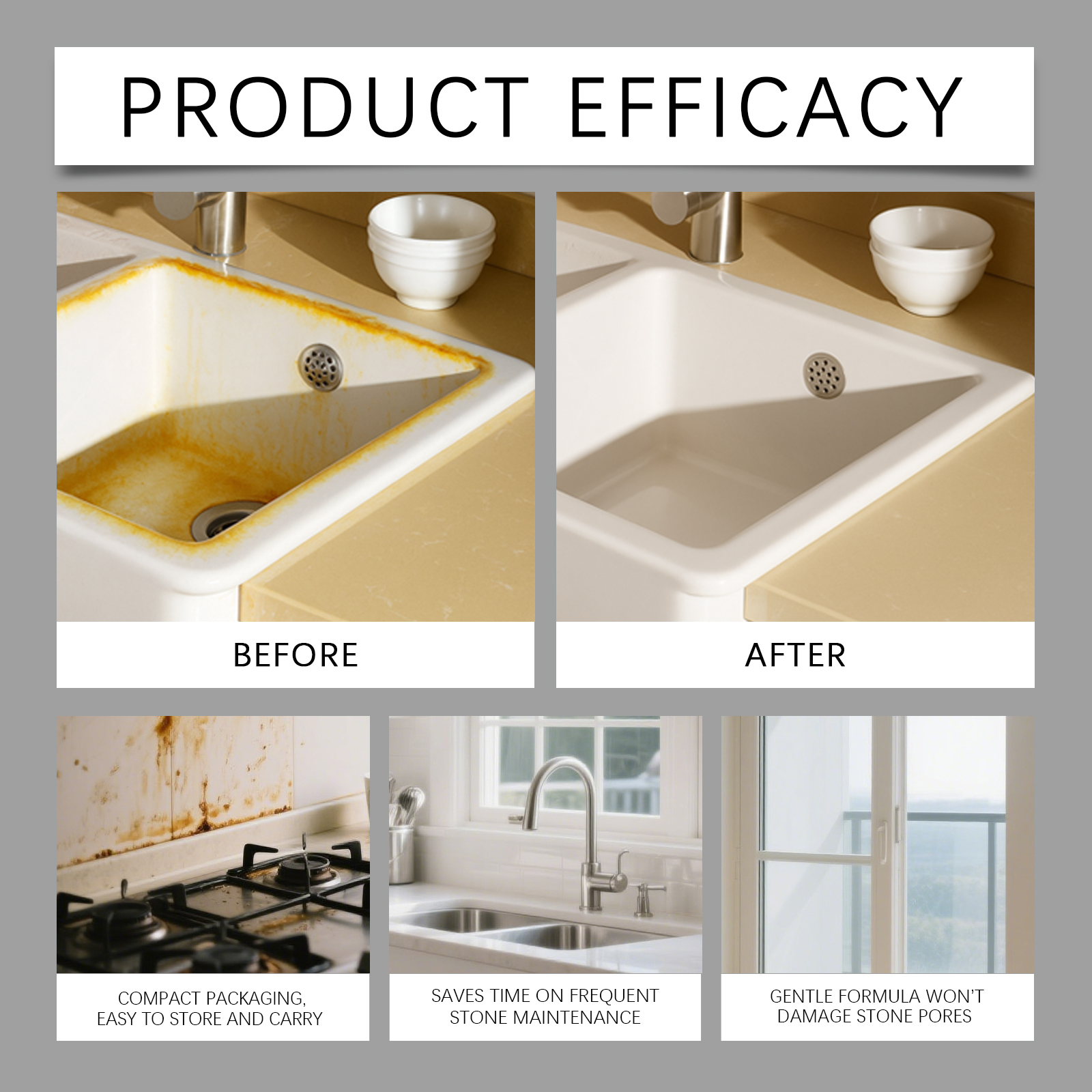 Multipurpose Cleaning Spray Daily Kitchen Water Stain Wall Grease Bathroom Household Cleaner