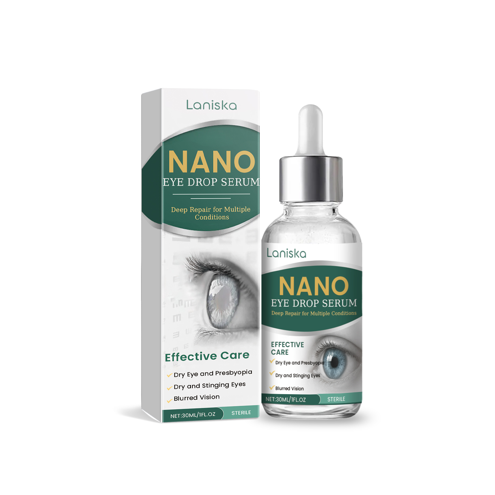 Soothing Eye Drops Relieve Eye Discomfort Gentle Moisturizing Improve Dryness Daily Eye Care