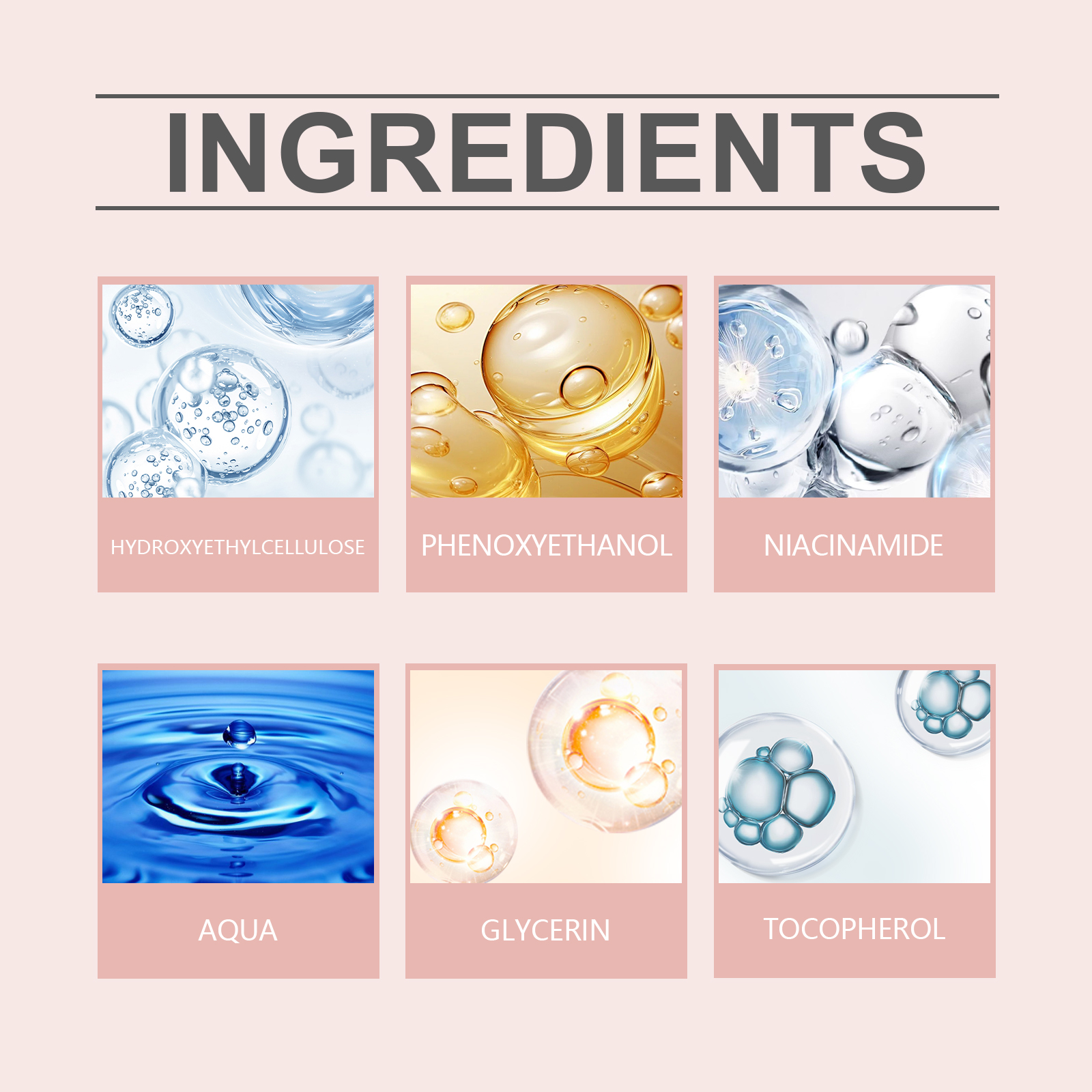 Niacinamide Pore Tightening Serum Hydrating Moisturizing Oil Control Remove Closed Comedones Soothe Skin