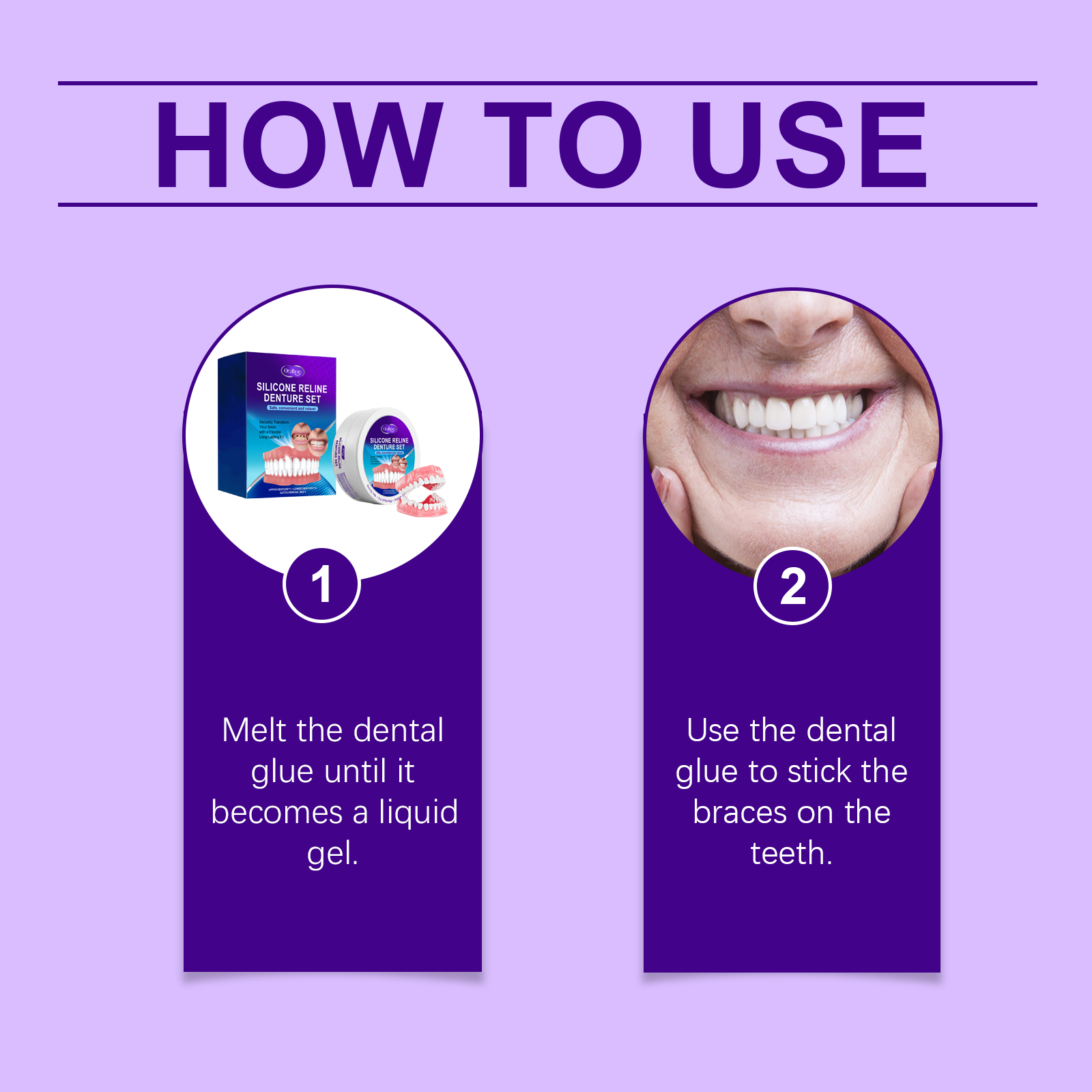 Denture Modifying Braces Teeth Beautification Smile Enhancement Comfort Care Set For Teeth Wear Protection Accessory
