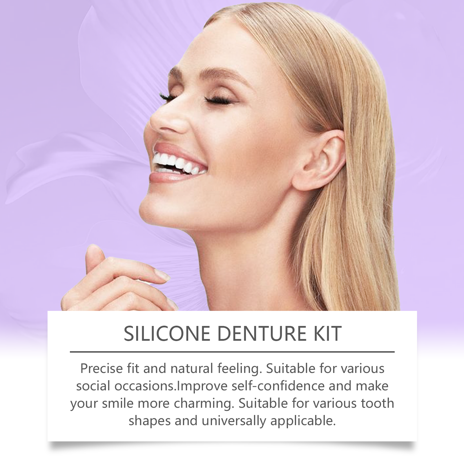 Denture Modifying Braces Teeth Beautification Smile Enhancement Comfort Care Set For Teeth Wear Protection Accessory