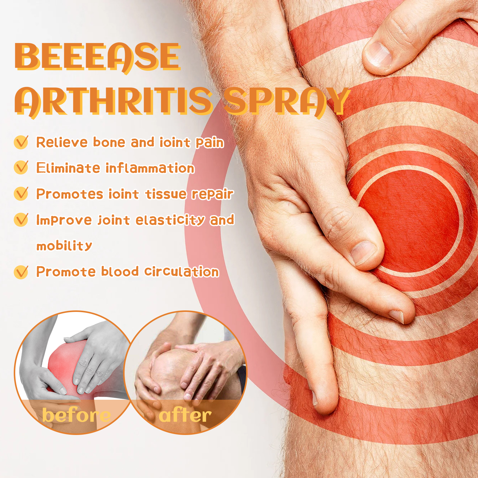 Joint Care Spray Soothing Moisturizing For Shoulder Neck Elbow Knee Daily Comfort And Flexibility Support
