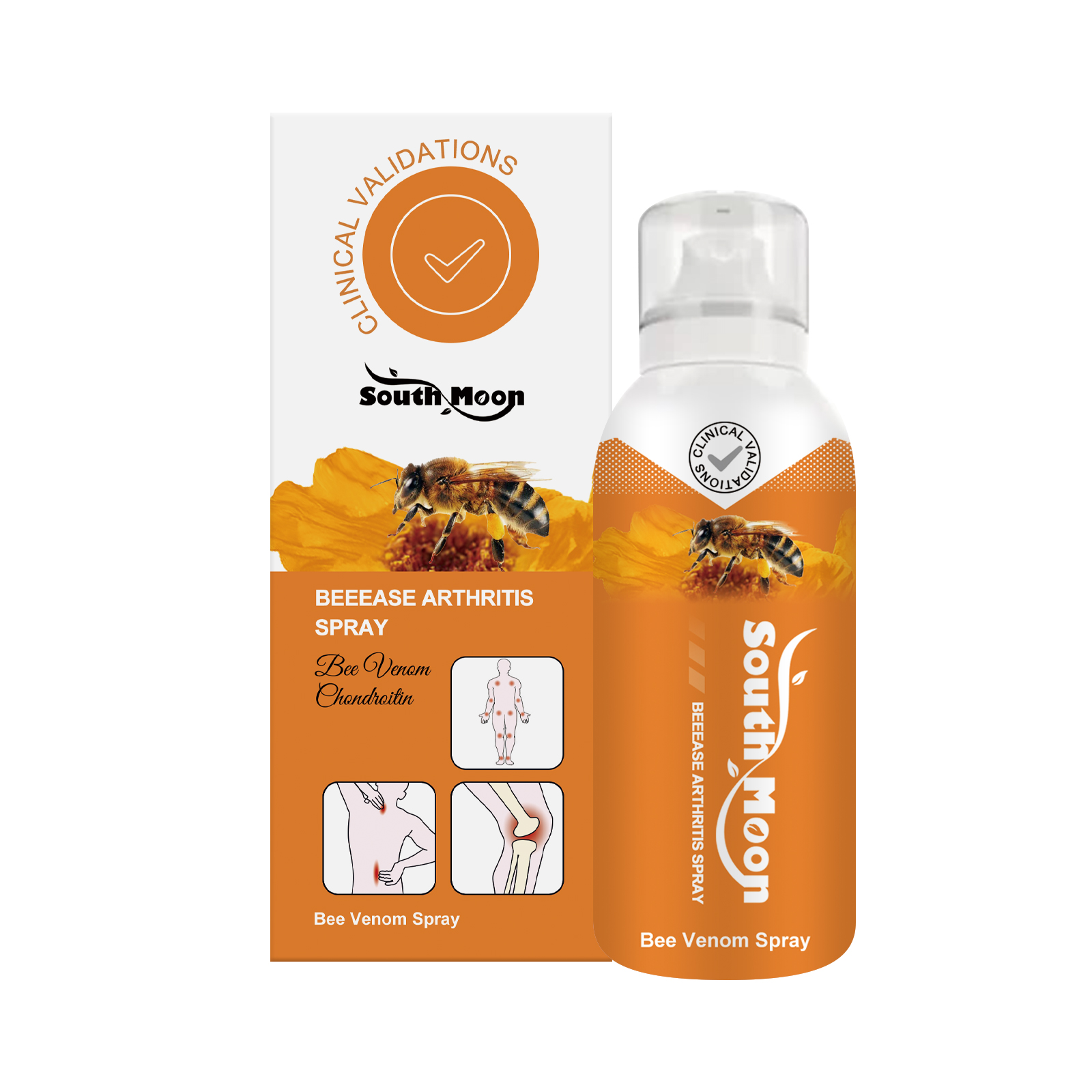 Joint Care Spray Soothing Moisturizing For Shoulder Neck Elbow Knee Daily Comfort And Flexibility Support