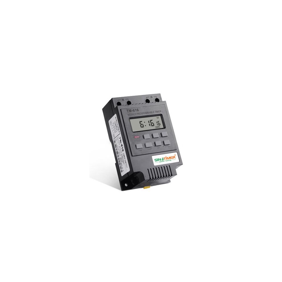 220V 30AMP TM616 Control Load 7 Days Programmable Digital TIME SWITCH Relay Timer Contro