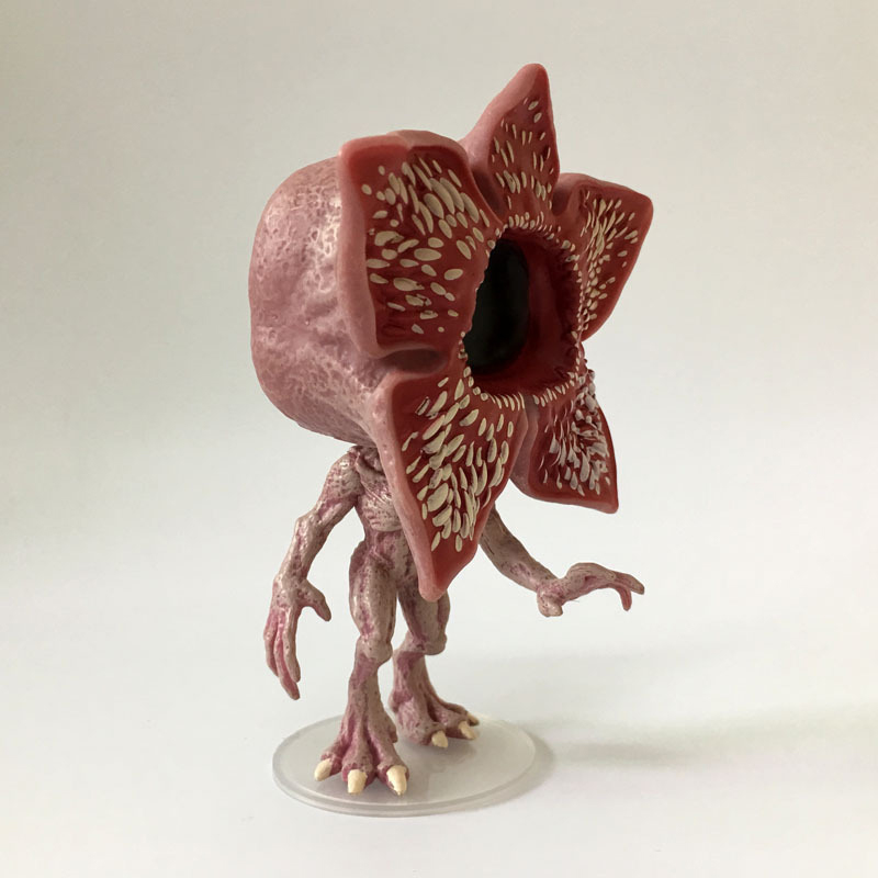 Funko Pop TV Stranger Things Demogorgon Pop Vinyl Figure Collectible Exclusive Action Figure Toys Television Monster Model Ornament Dolls Home Office Decoration Halloween Birthday Christmas Surprise Gift for Friend Kids 10cm