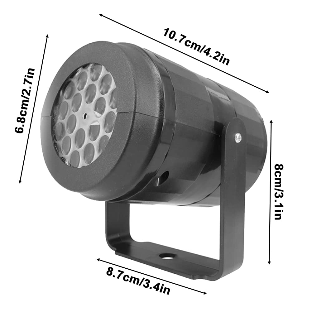 Christmas Projector LED Lights  Projection Lamp Waterproof Projection Light with 12 Slides Patterns Landscape Snowflake Elk Snowman Christmas Tree Santa Reindeer Light for Christmas Xmas Party Indoor Decorations