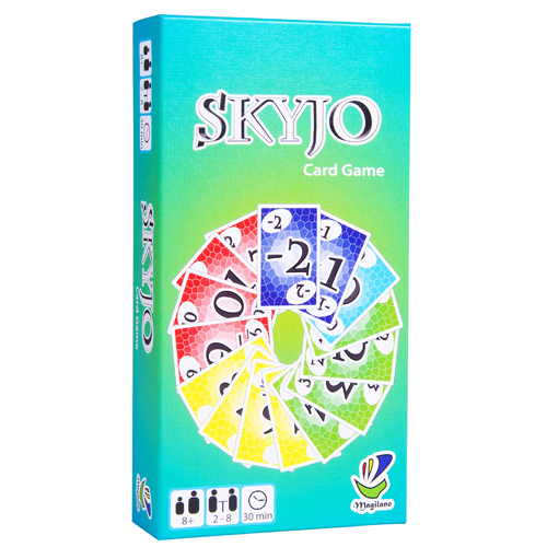 SKYJO Action English Version Board Game Family Card Game Fun  Party Toys Suitable for Kids Teenagers And Adults