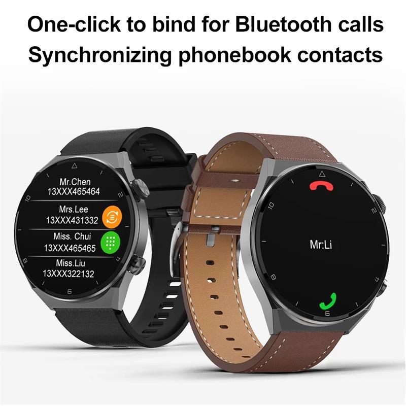 Music Playback Smartwatch NFC Bluetooth Call Smart Watch Men Women Wireless Charging Wristwatch