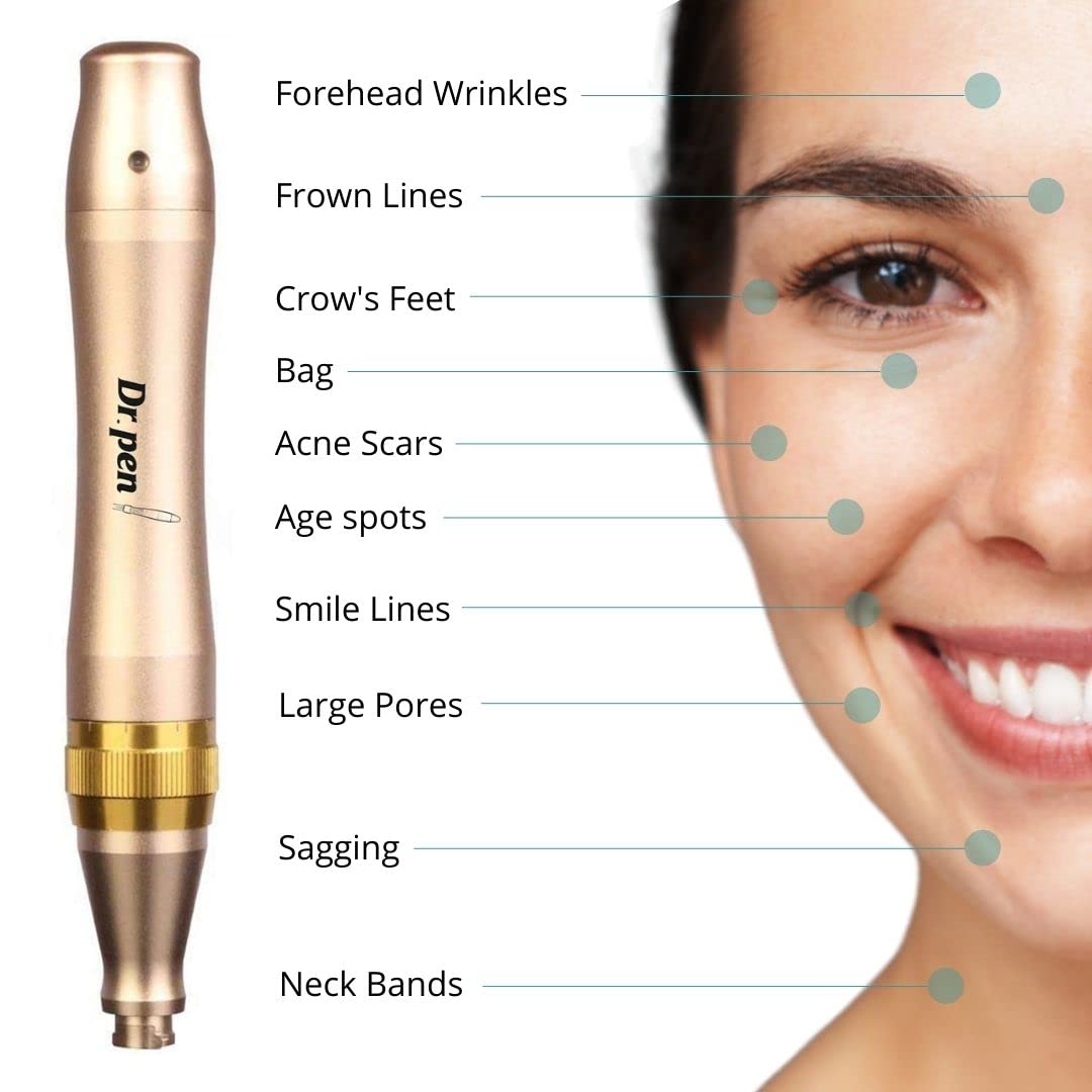 Dr. Pen Ultima M5 Professional Set Wireless Derma Pen Portable Skin Care Beauty Device Adjustable Skin Care Tool Kit