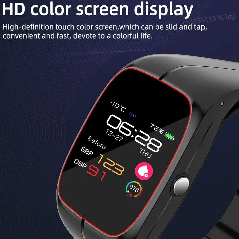 Smart Watch Air Pump Sphygmomanometer Medical Grade Heart Rate Wristband Health Bracelet Smartwatch