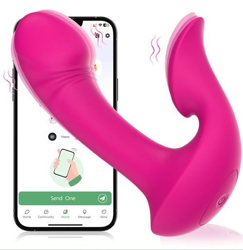 Wearable Panty Dildo Vibrator G Spot Vibrador Personal Massager Adult Toys for Women Pleasure Vagina Clitoral Stimulation Remote Control 10 Vibration