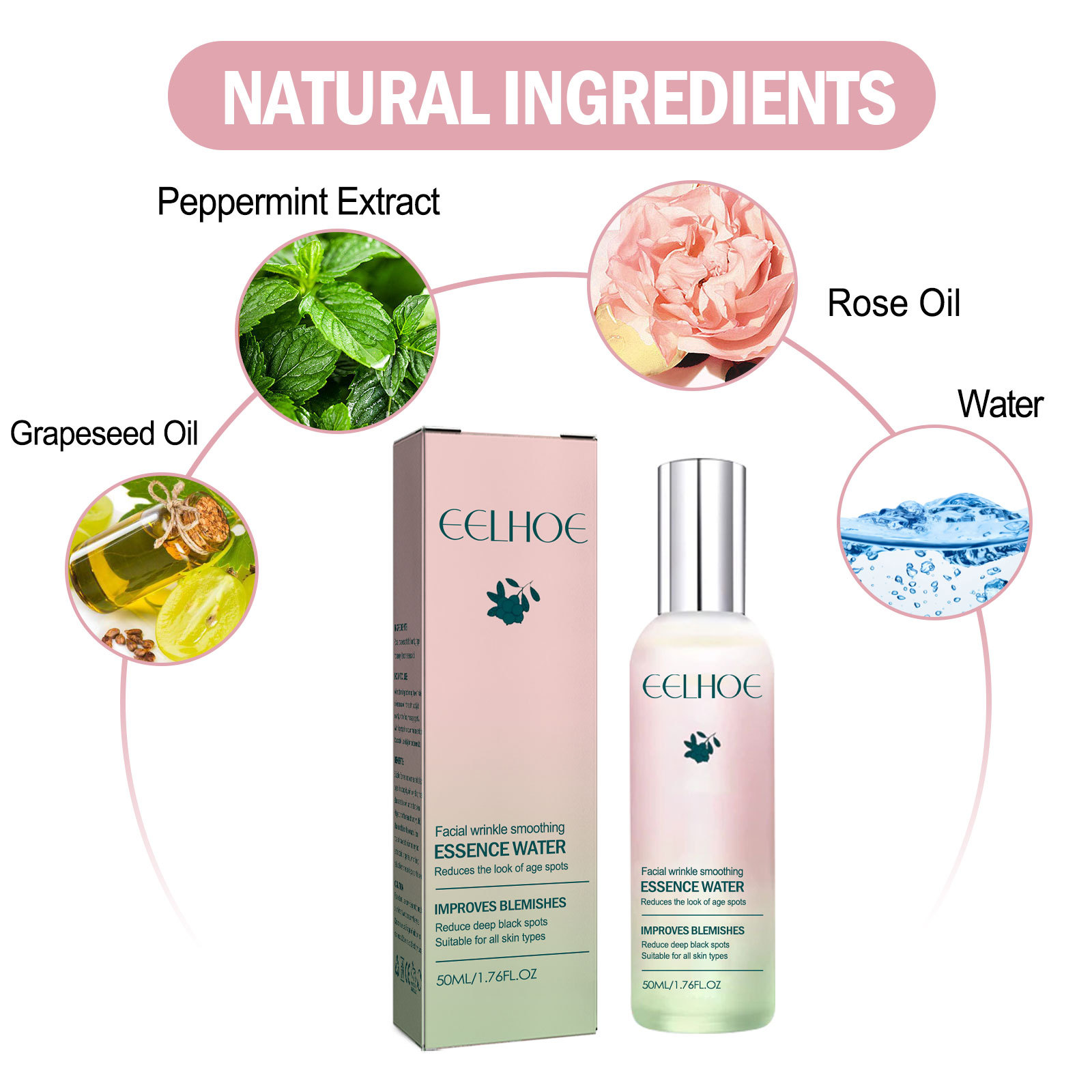 Anti Aging Serum Spray Anti Wrinkle Facial Moisturizer Fade Fine Lines Whitening Firming Skin Brighten Nourish Eye Line Remover Essence Spra Skin Care