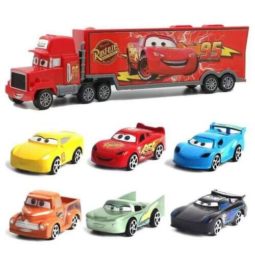 Disney Pixar Cars 3 Model Vehicles Cars Toys Christmas Gifts for Kids 7pc Set
