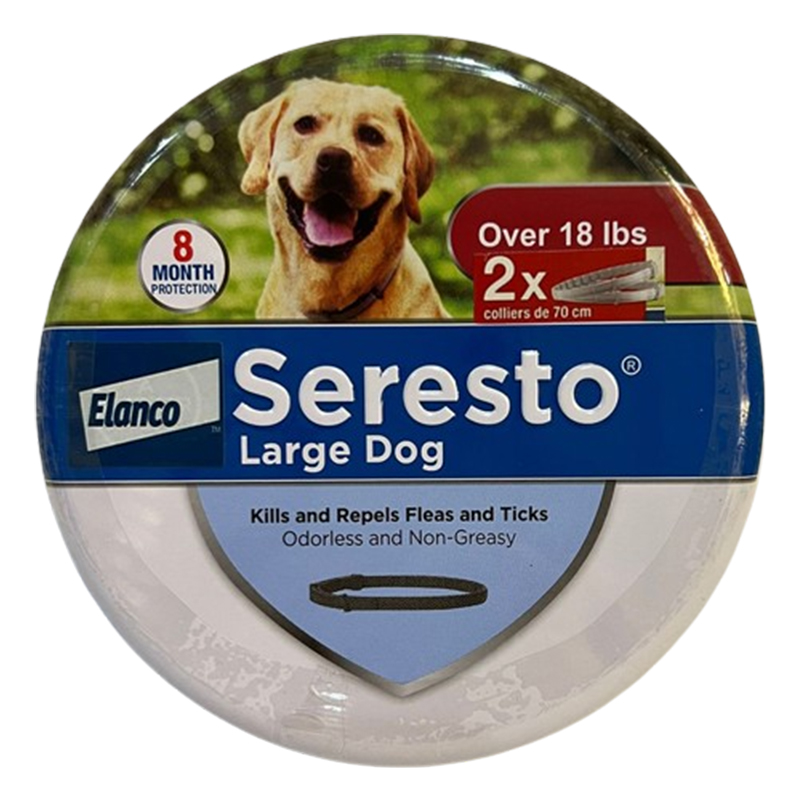 (For Large Dog 70cm) Seresto Adjustable Pet Anti Flea Tick Neck Collar for Dogs and Cats Repellent Control Collar for Pets Puppies Against Flea Lice Tick Protection Supplies