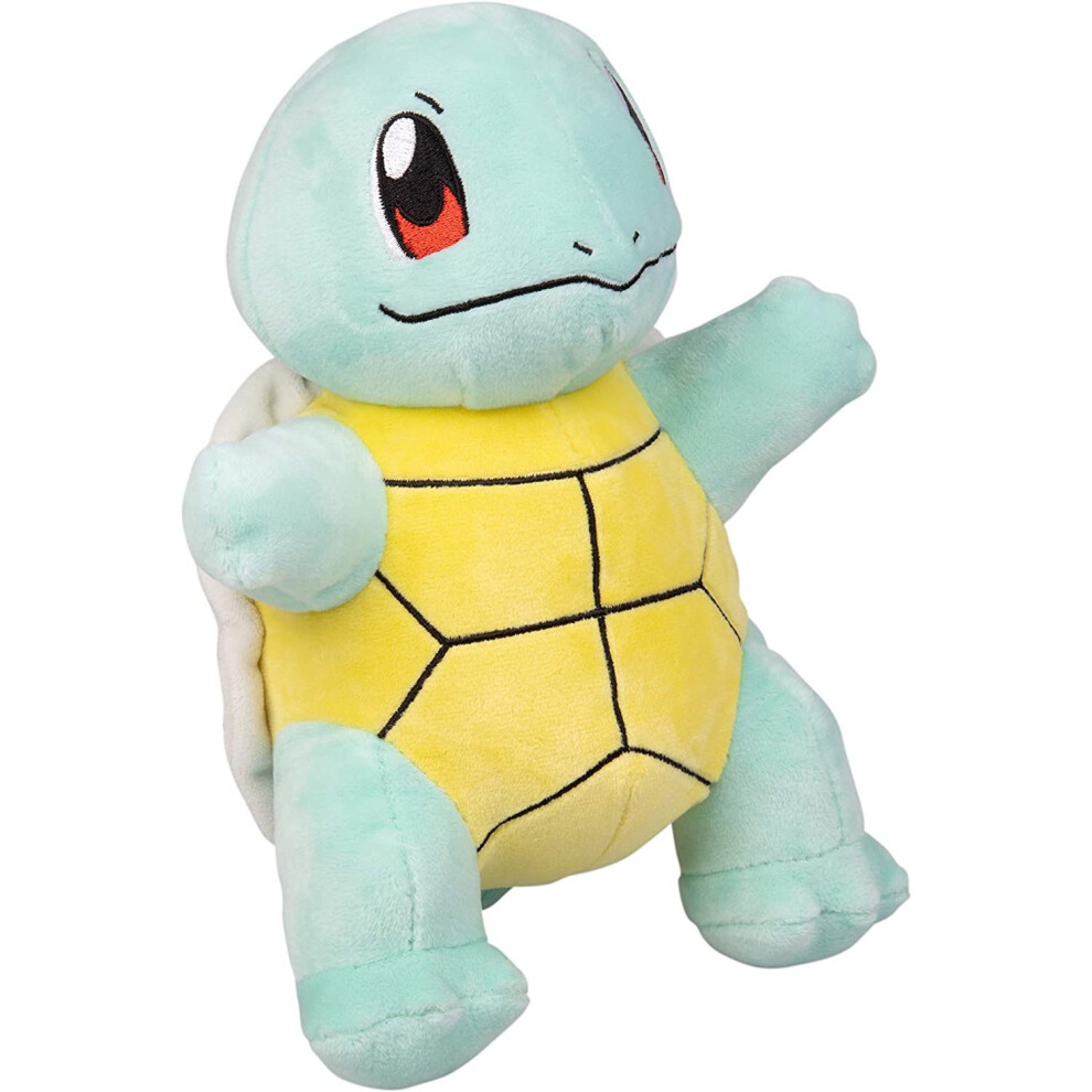 WCT - WT95224 Plush Pokémon Squirtle, Multicolored (blue / yellow / black), 20 cm