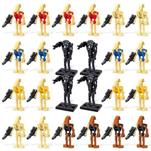 Star Wars Minifigures Battle Droid Building Blocks Fit Lego 24 Pcs Set