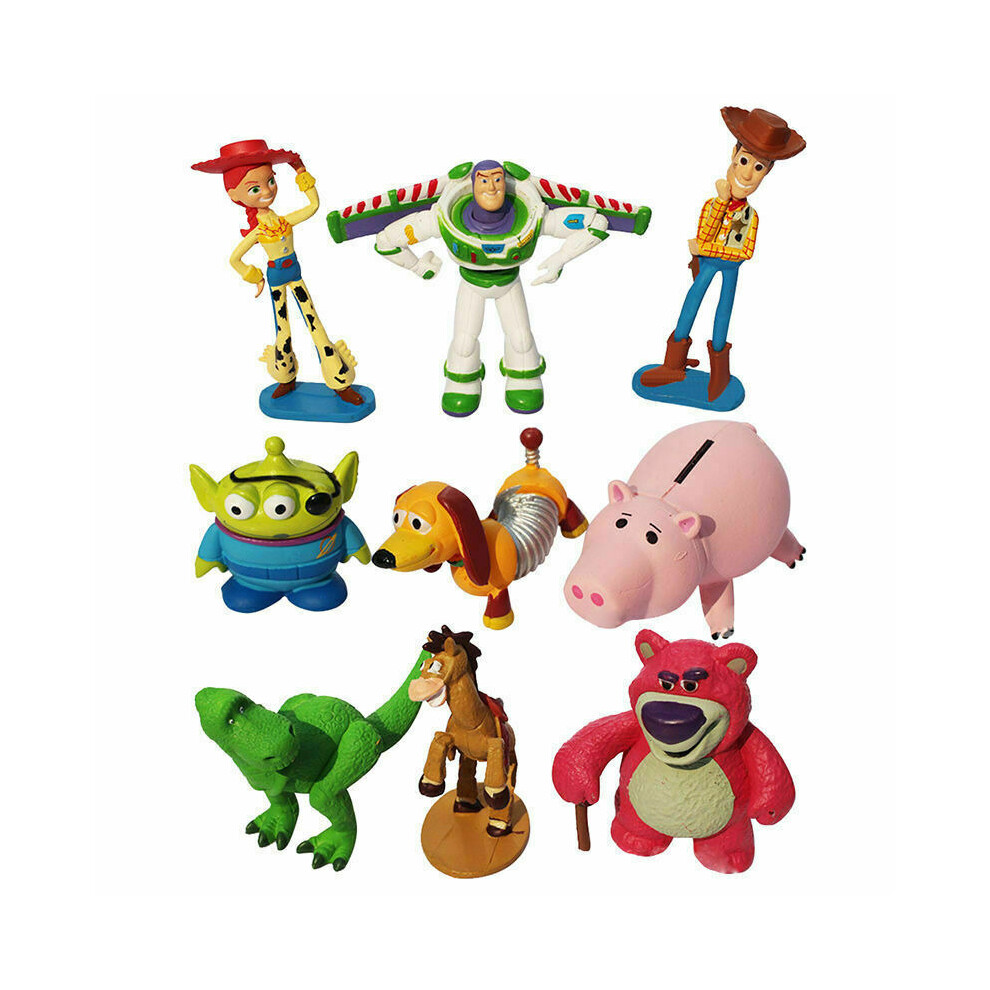 Toy Story Set of 9 Figures Toy / Cake Toppers Kids Collection Dolls Fans Gift