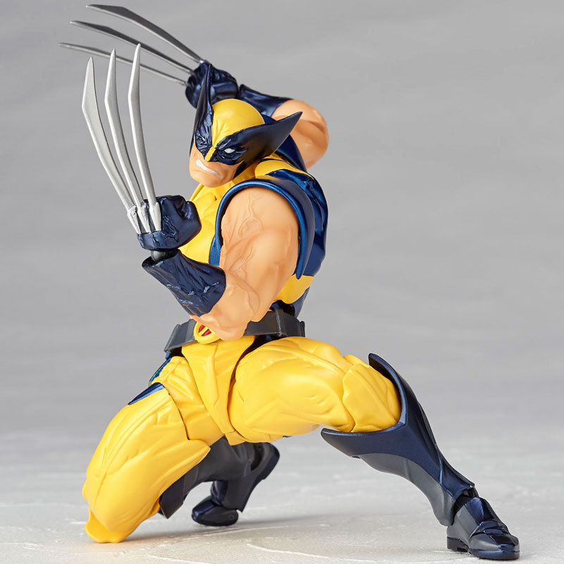 Amazing Yamaguchi Revoltech Kaiyodo Wolverine Figure X-Men Figure Kids Toys