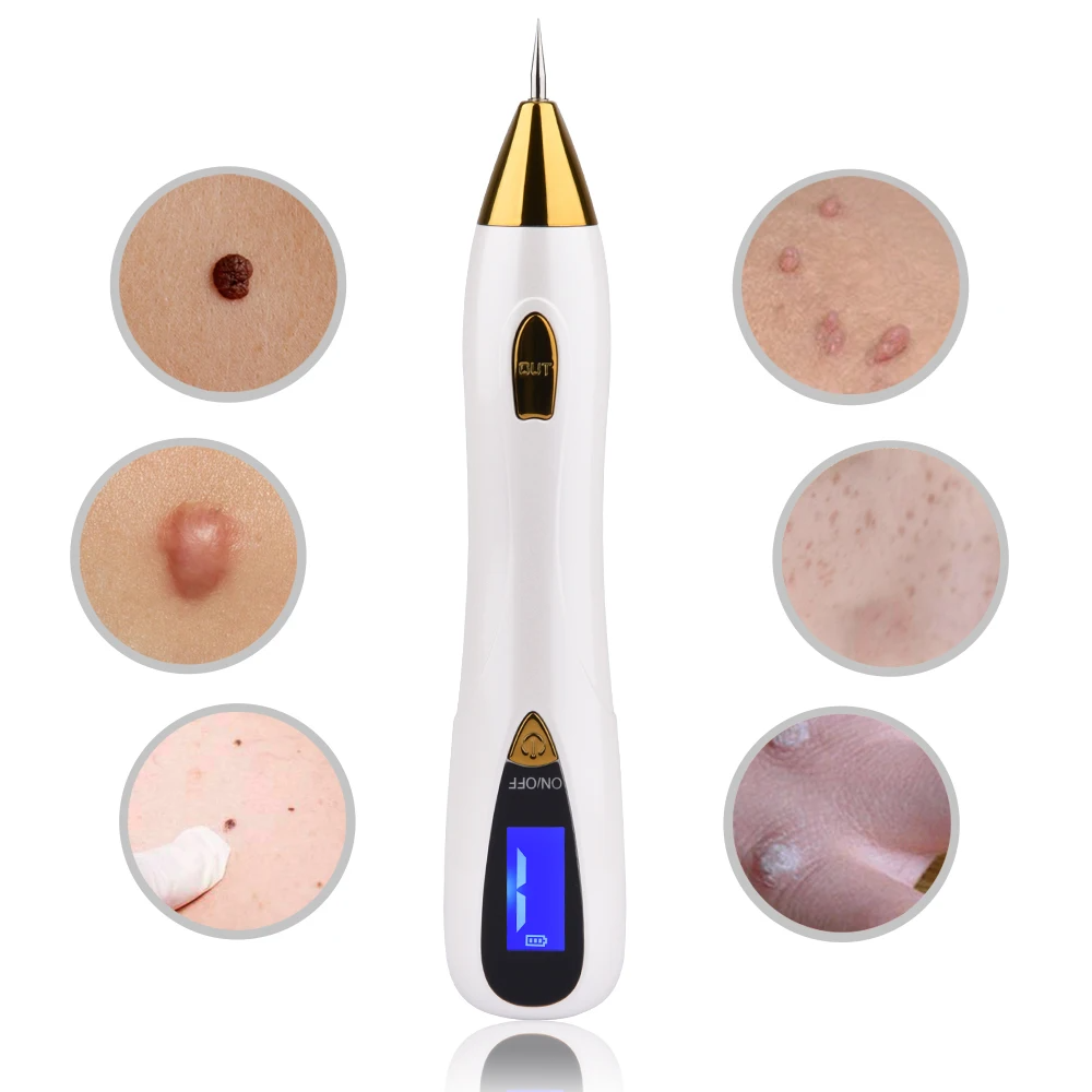 Min Freckle Mole Removal Pen Portable Removal Sweep Spot Wart Corn Dark Remover Skin Laser Plasma Pen Mole Tattoo Skin Care Salon Beauty Tools