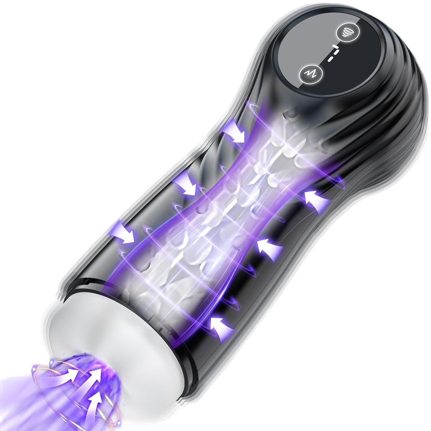 Male Masturbator Sex Toys for Men Automatic Male Masturbator Cup Sucking Vibrating Modes Exhaust Realistic Textured Blowjob Toy Adult Toys Mens Vibrator