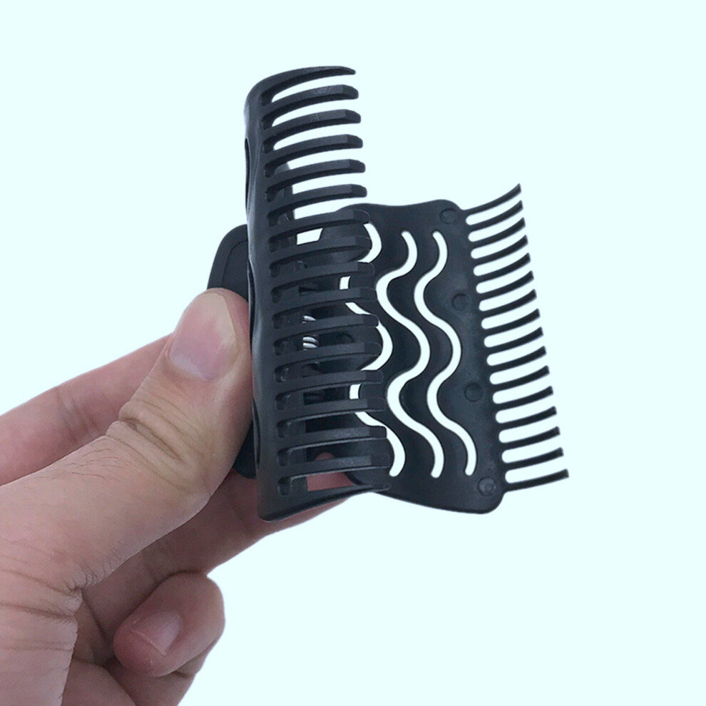 (1 PC Kit) 6pcs Set 3 Sizes Detachable Handle Hair Roller Brush with Positioning Clips Aluminum Ceramic Barrel Curler Comb Hairdresser