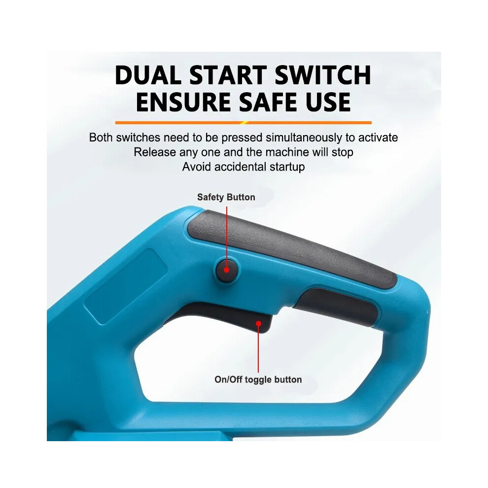 Cordless Strimmer Grass Trimmer+2Battery+Charger-Makita Compatible