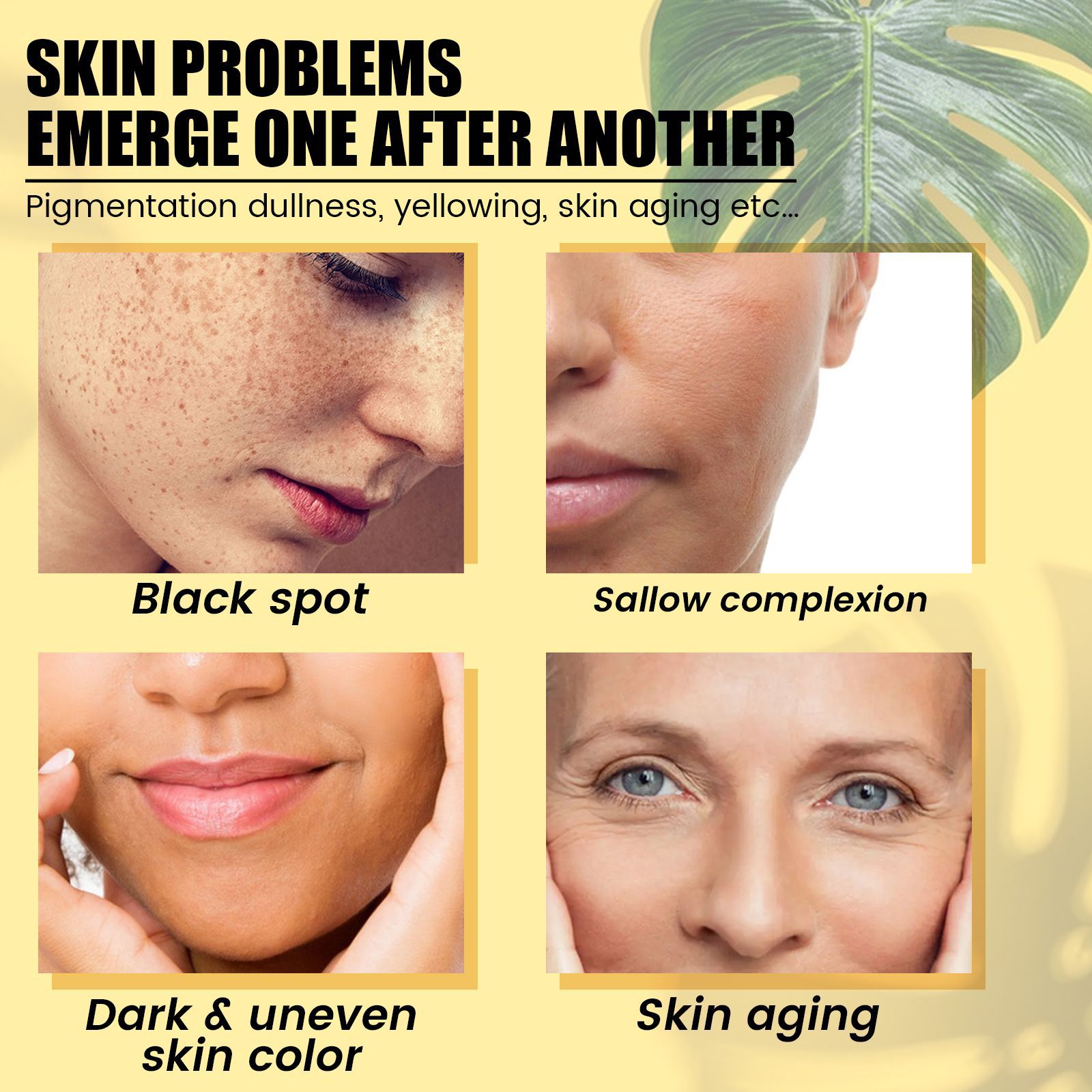 Vitamin C Serum For Hydrating Face Whitening Hyaluronic Acid Anti Wrinkle Brighten Dark Spot Freckle Essence Fade Fine Line Firming Facial Essence Skincare Nourish