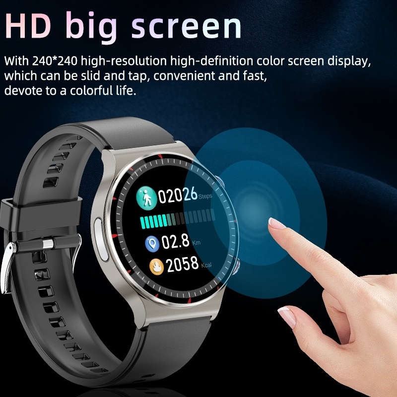 Smart Watch ECG Health Monitoring Multi-channel Optical Body Temperature