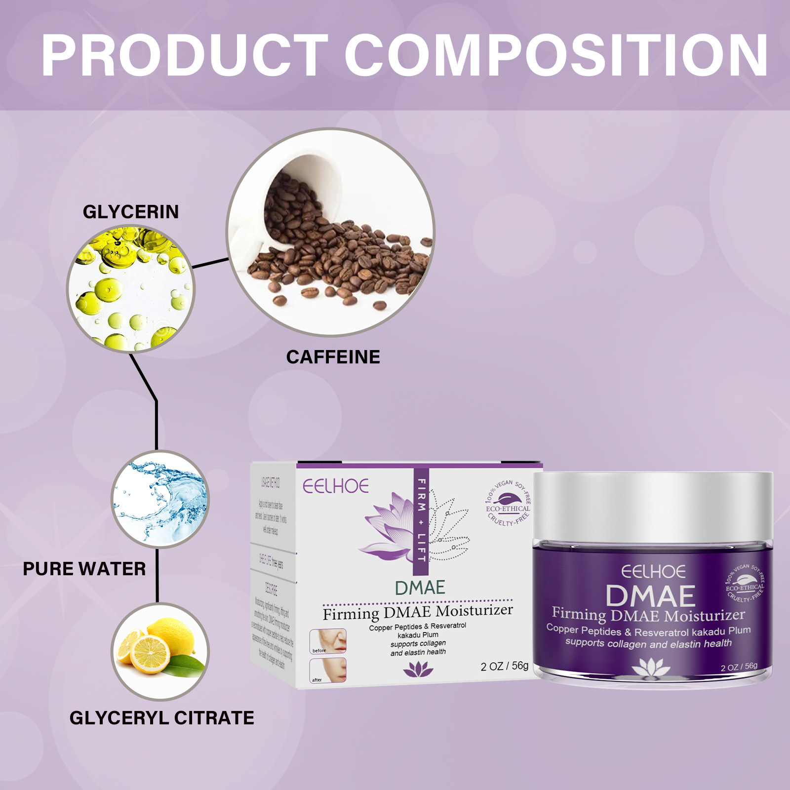 (1 PC) Facial Moisturizer Lifting Face Cream Fade Wrinkle Lifting Firming Nourishing Improve Wrinkles Dry Skin Brightening Skin Hydrating Moisturizing Cream