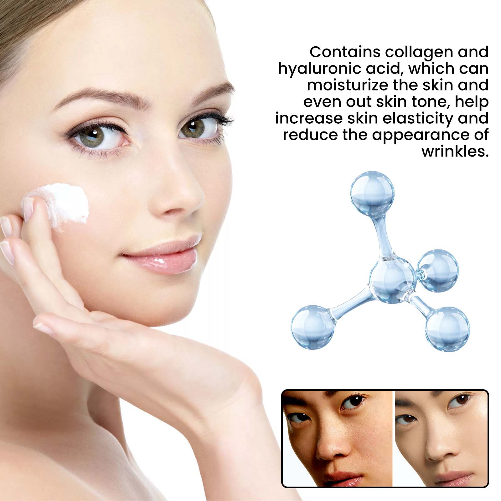 (1 PC) Face Cream Makeup Cream for Women Concealer Moisturizing Covers Spots Acne Marks Natural Long Lasting Brightens Skin Tone Lazy Peoples Face Foundation
