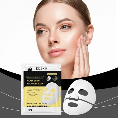 Mucin Moisturizing Mask Collagen Mask Firming Skin Anti Wrinkle Gentle Moisturizing Hydrating Softening Daily Facial Care Mask
