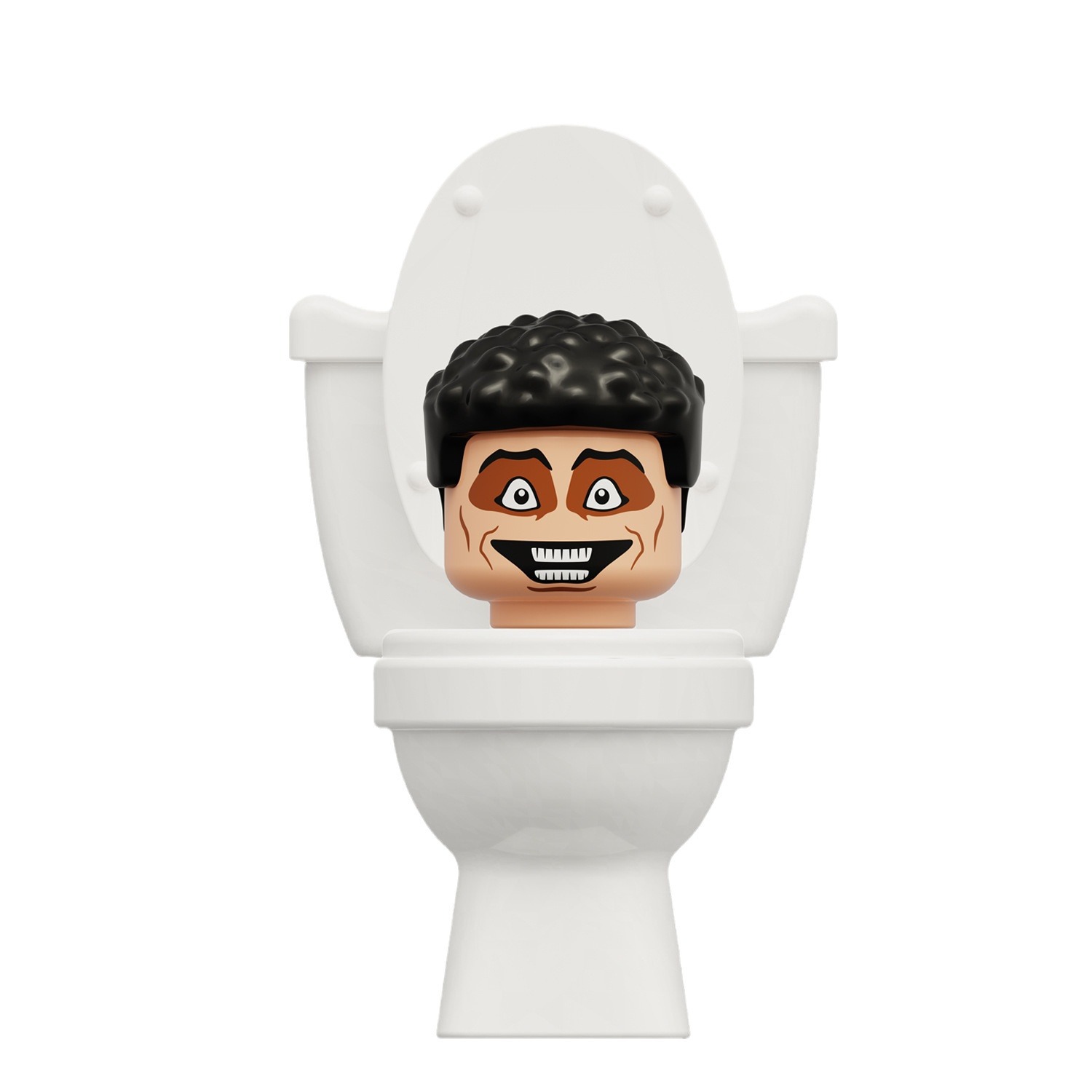 (Toilet Men-A) Building Block Toys Toilet Game Cameraman Titan TV Man Clockman Figures for Boys Girls Gifts Collectible Decorations