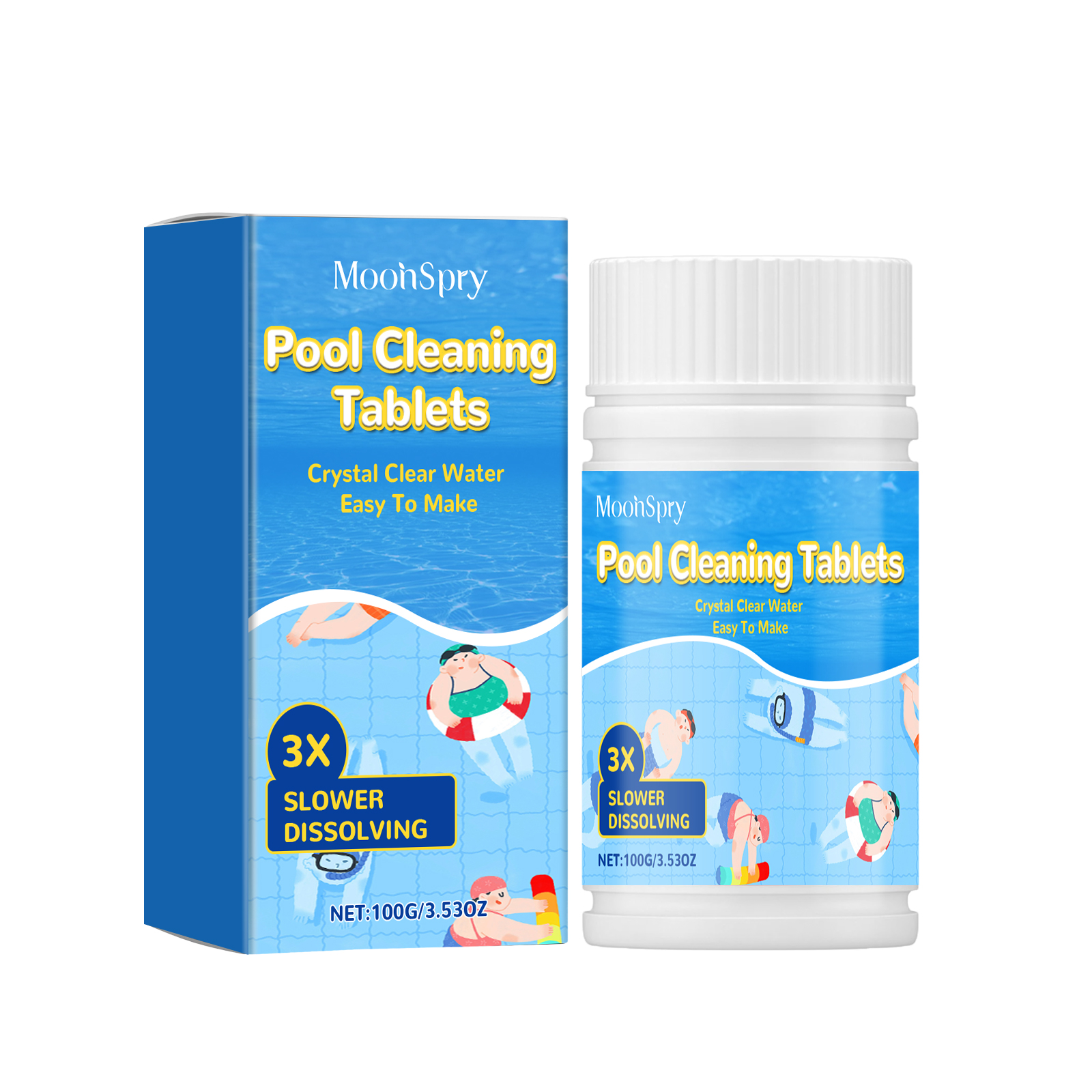 Pool Winterizing Cleaner Fast Acting Water Clarifier Flocculant Prevent Turbidity Odor Eliminator Perfect for Family Pools ﻿