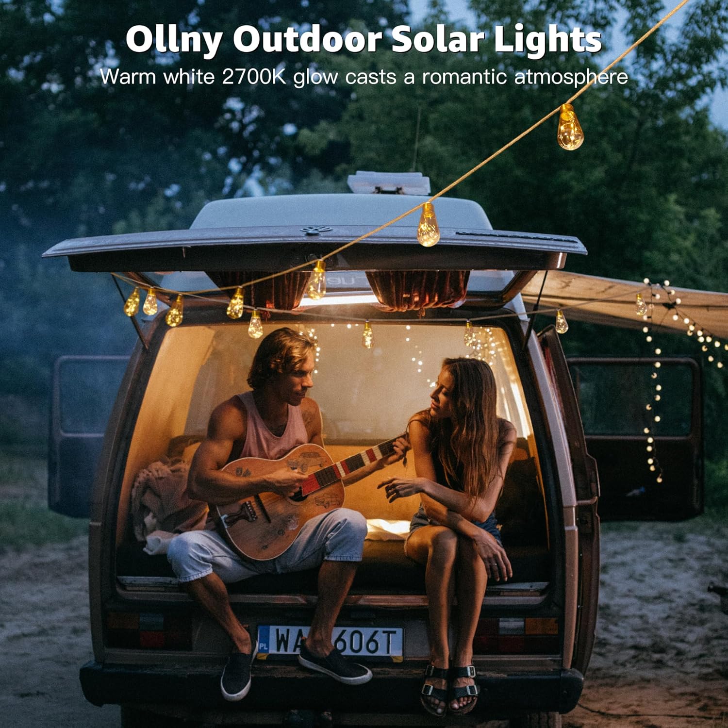 Solar Lights Outdoor Garden 6m Hemp Rope Festoon Light with Remote USB Fairy String 160 LEDs 8 Modes Waterproof Lighting for Outside Gazebo Patio Party Decor
