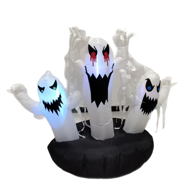 Inflatable Ghost Inflatable Model Halloween Party Outdoor Garden Swimming Pool Lawn Courtyard Decoration Ornaments